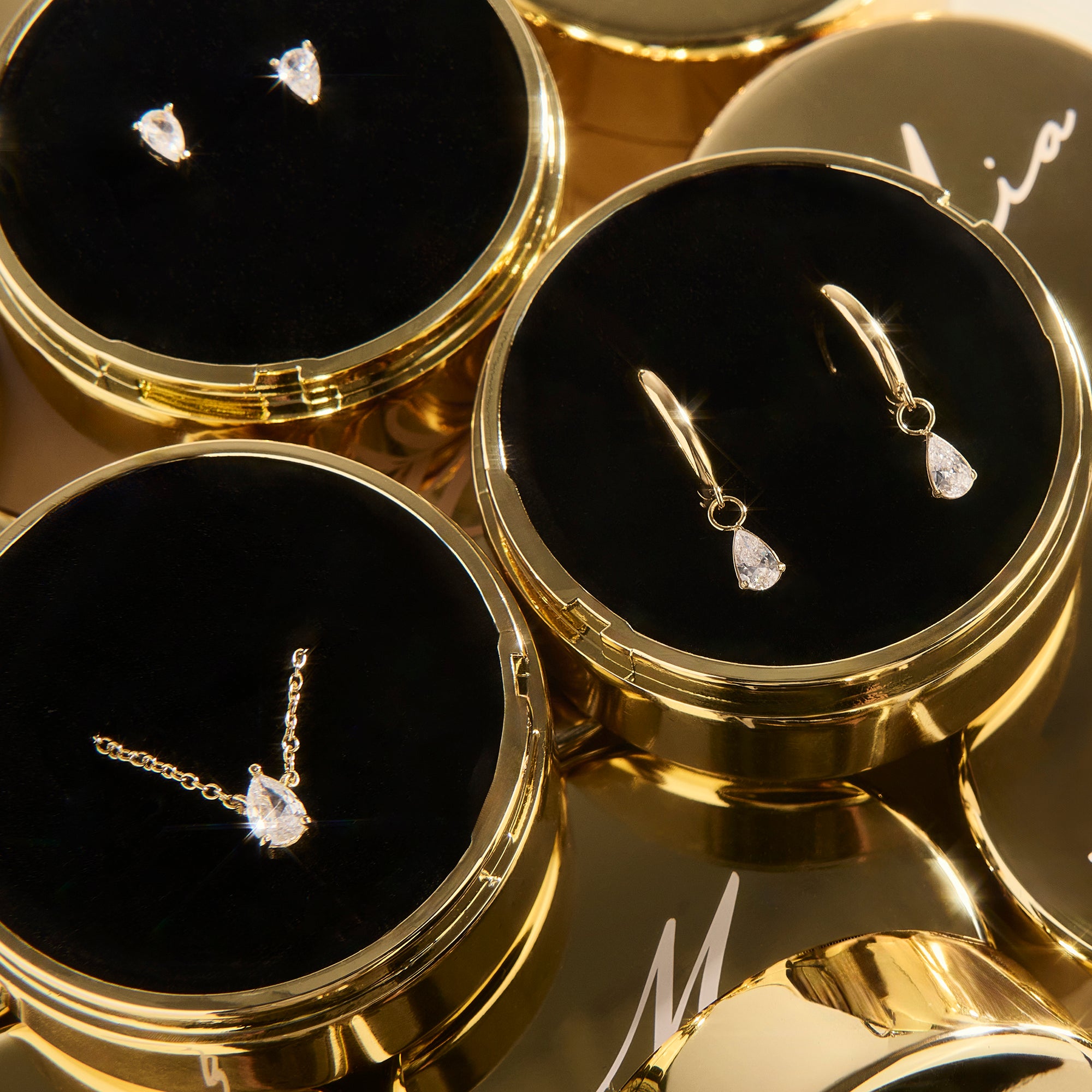 Beth Huggie Earrings