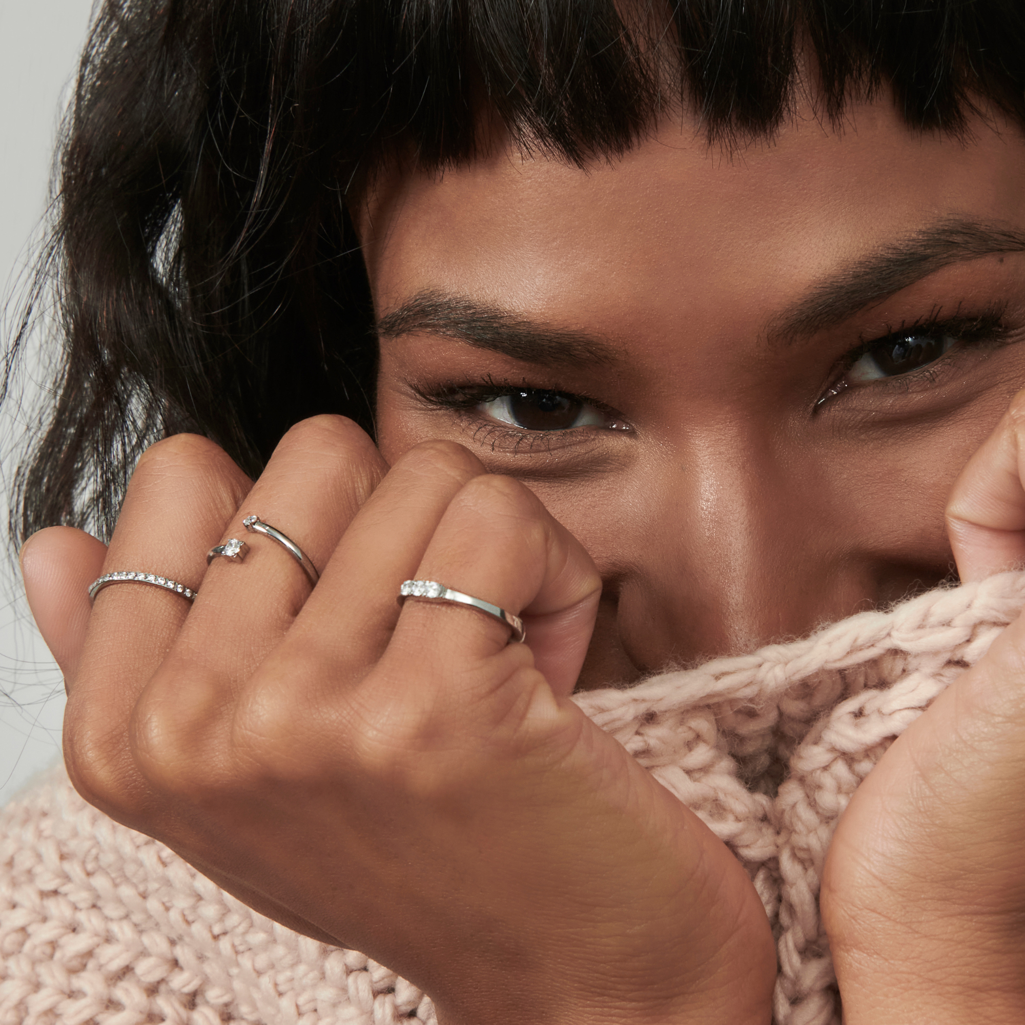 Rings For Her Under 100$ Bagues Délicates Femme Acier Inoxydable MIA Bijoux