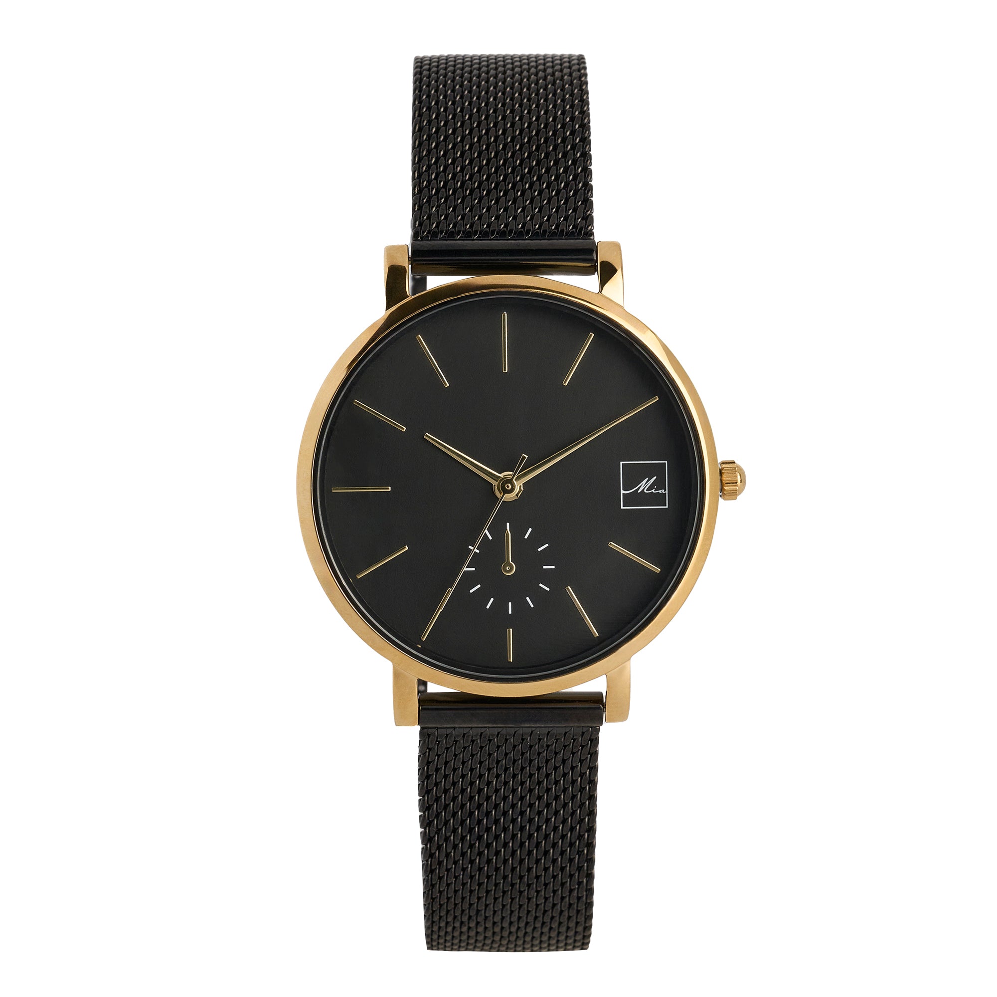 Montre mèche acier inox