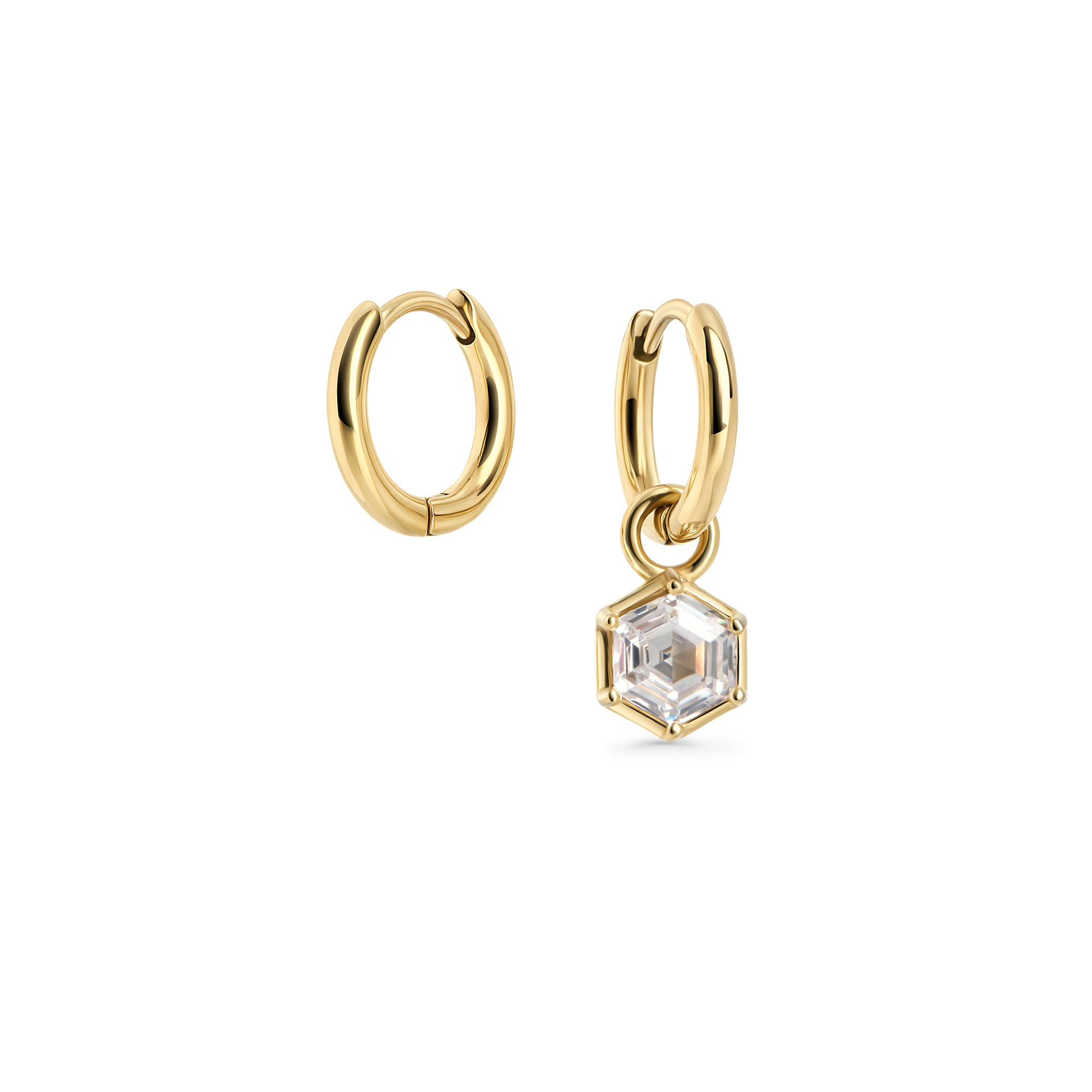 Octavia Huggie Earrings