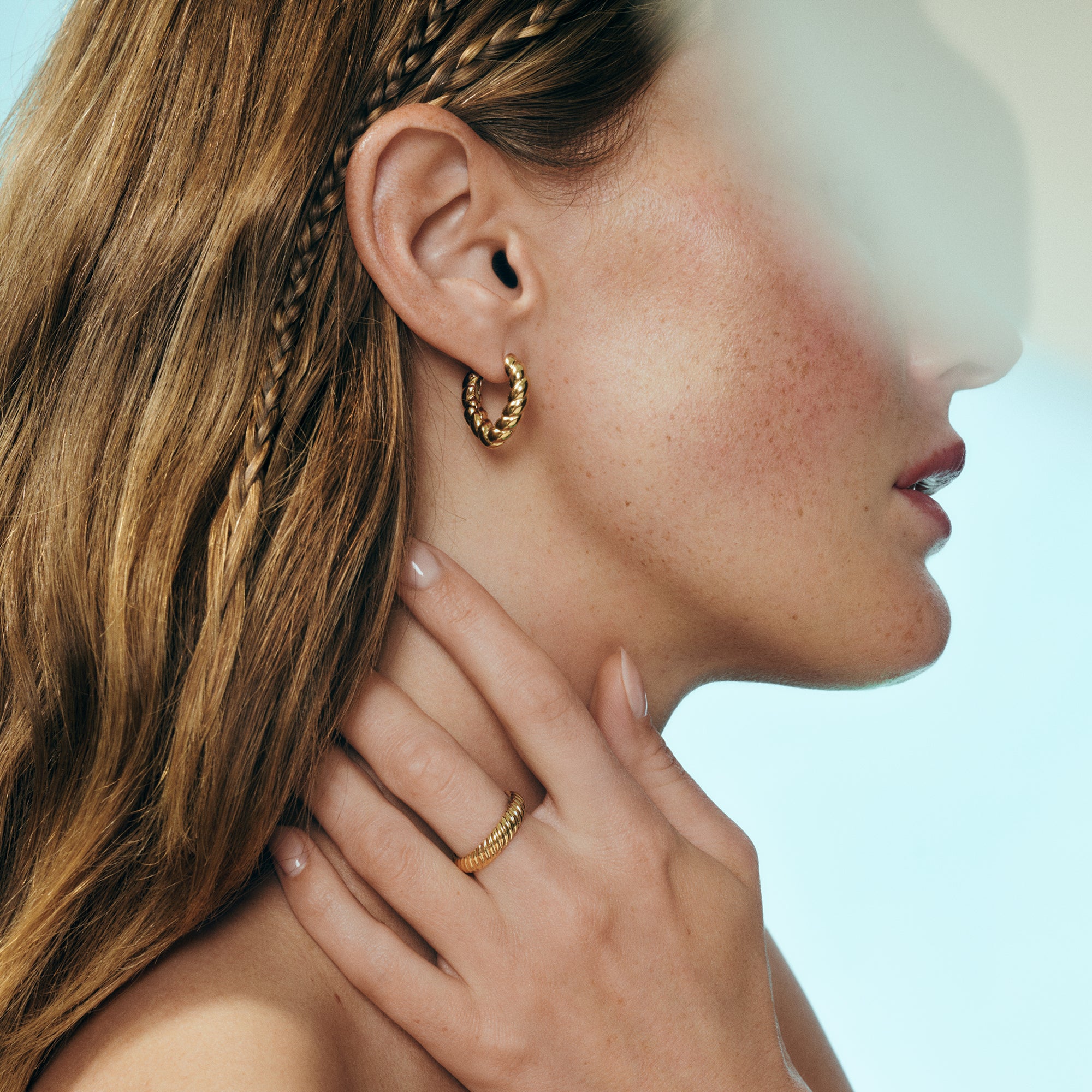 Seren Huggie Earrings