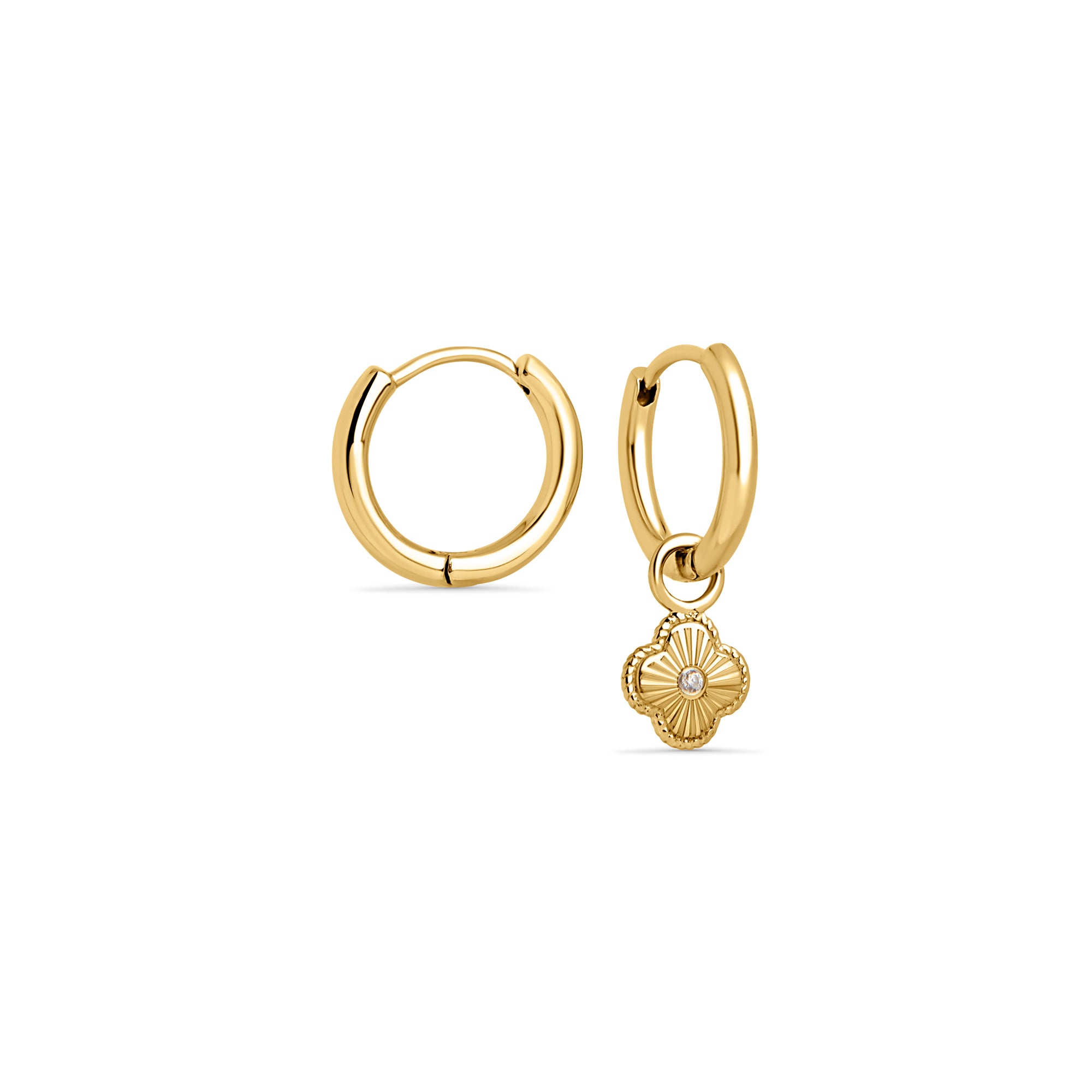 Paula II Huggie Earrings