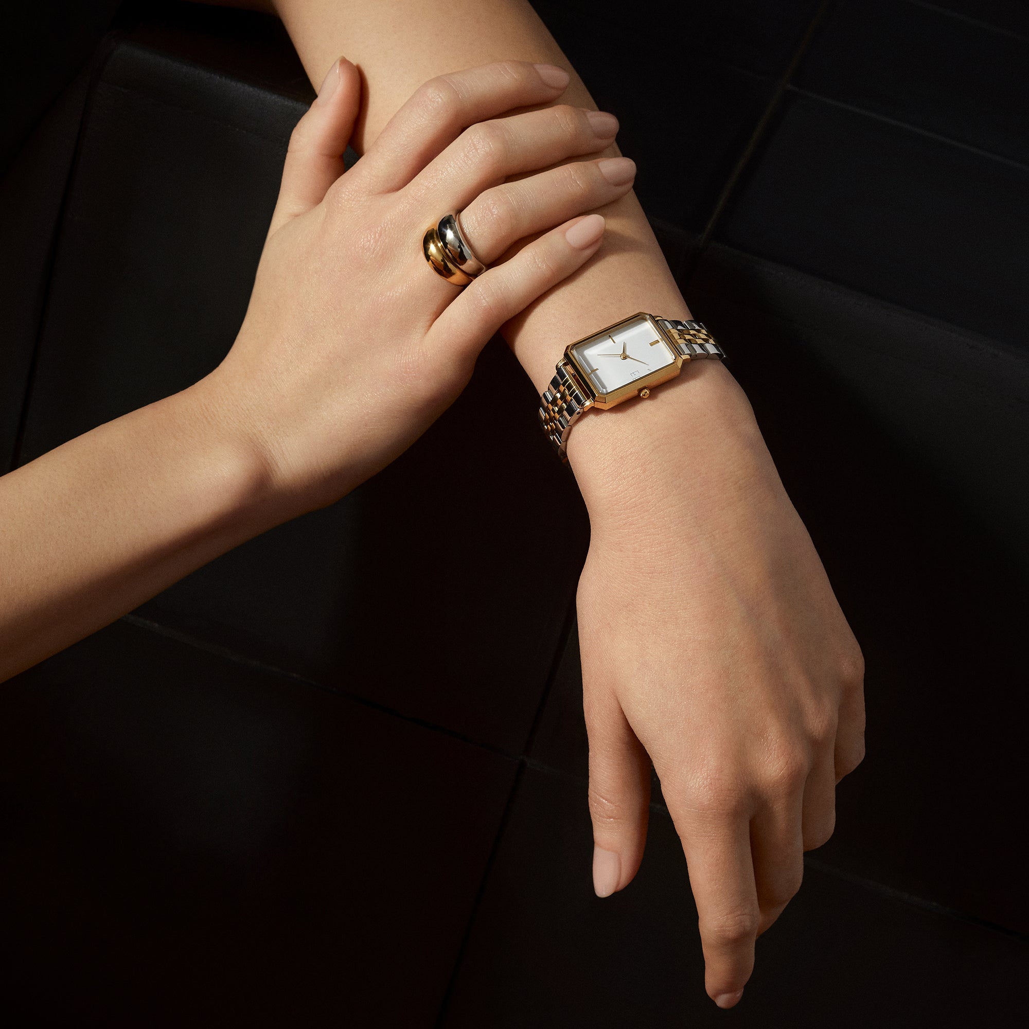 Montre acier inox Angle