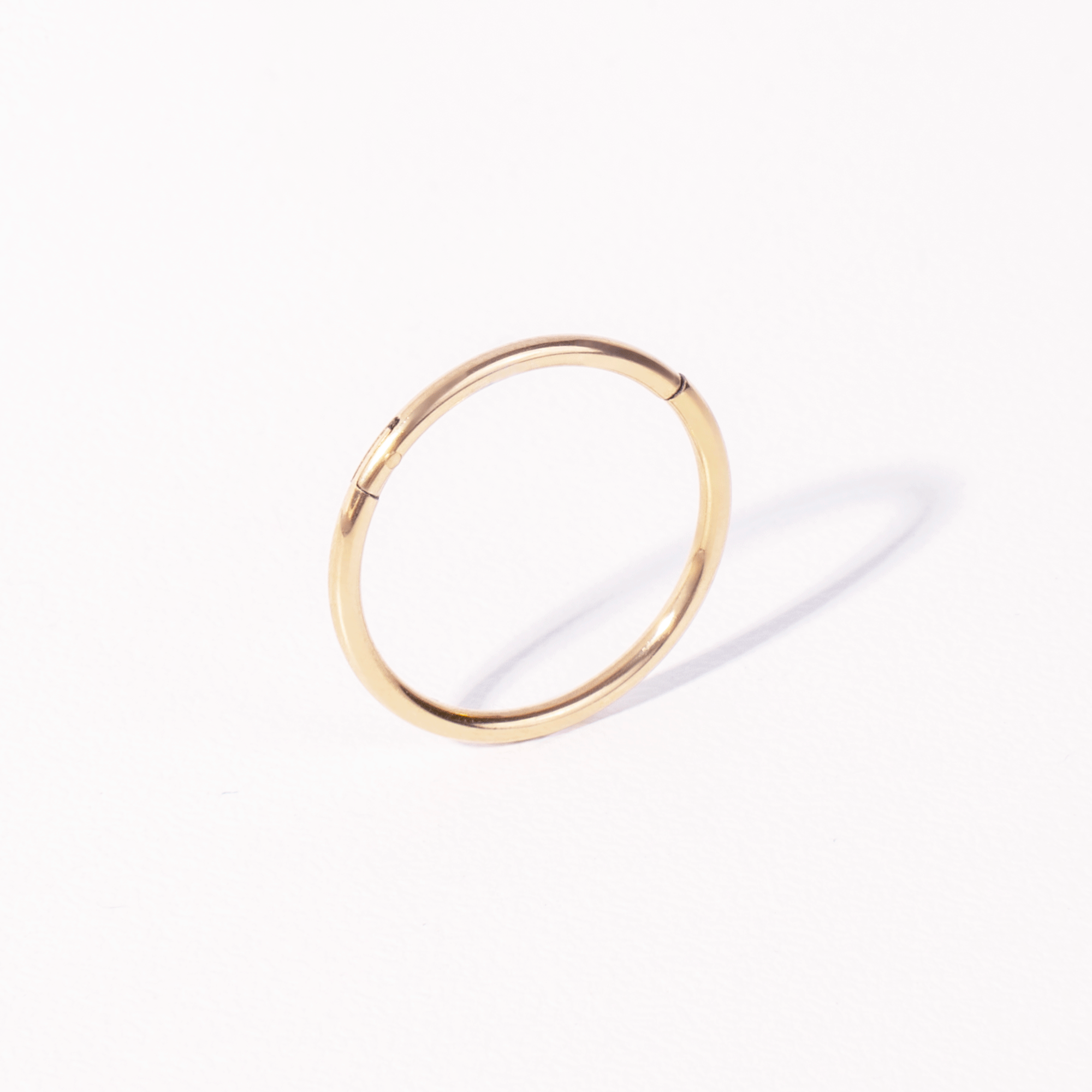 Svelto Infinite Hoop Earrings - 12 mm